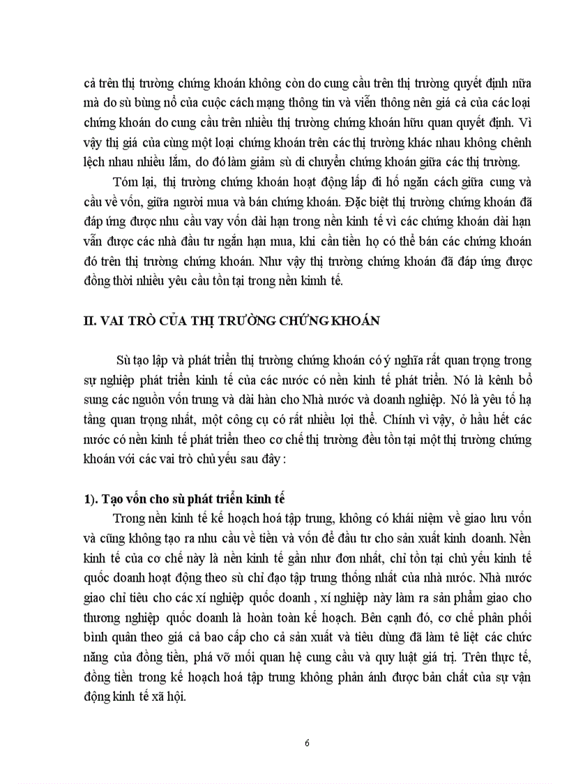 image for page Tình hình hình thành và phát triển thị trường chưng khoán ở Việt Nam