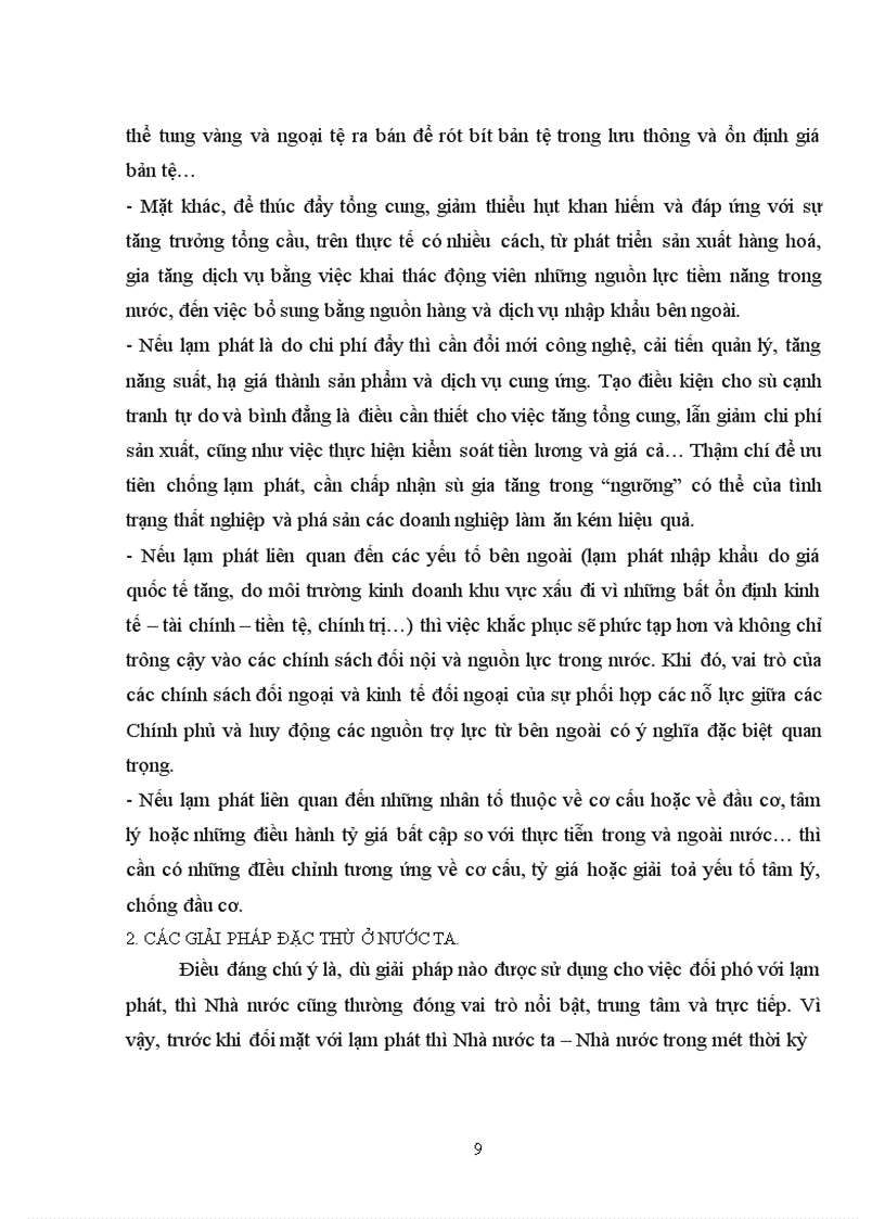 image for page Thực tiễn lạm phát ở Việt Nam thời kỳ đổi mới (từ 1976-2000)