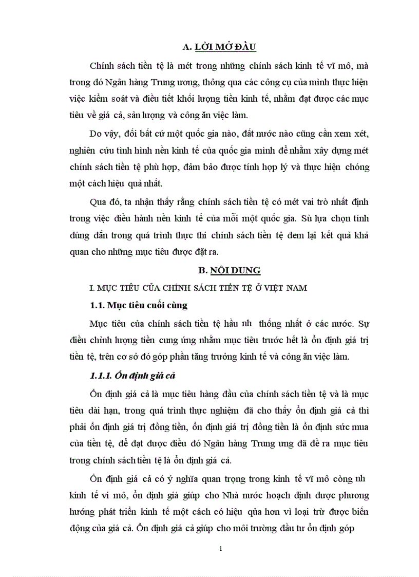 image for page Chính sách tiền tệ ở Việt Nam sau thời kỳ đổi mới