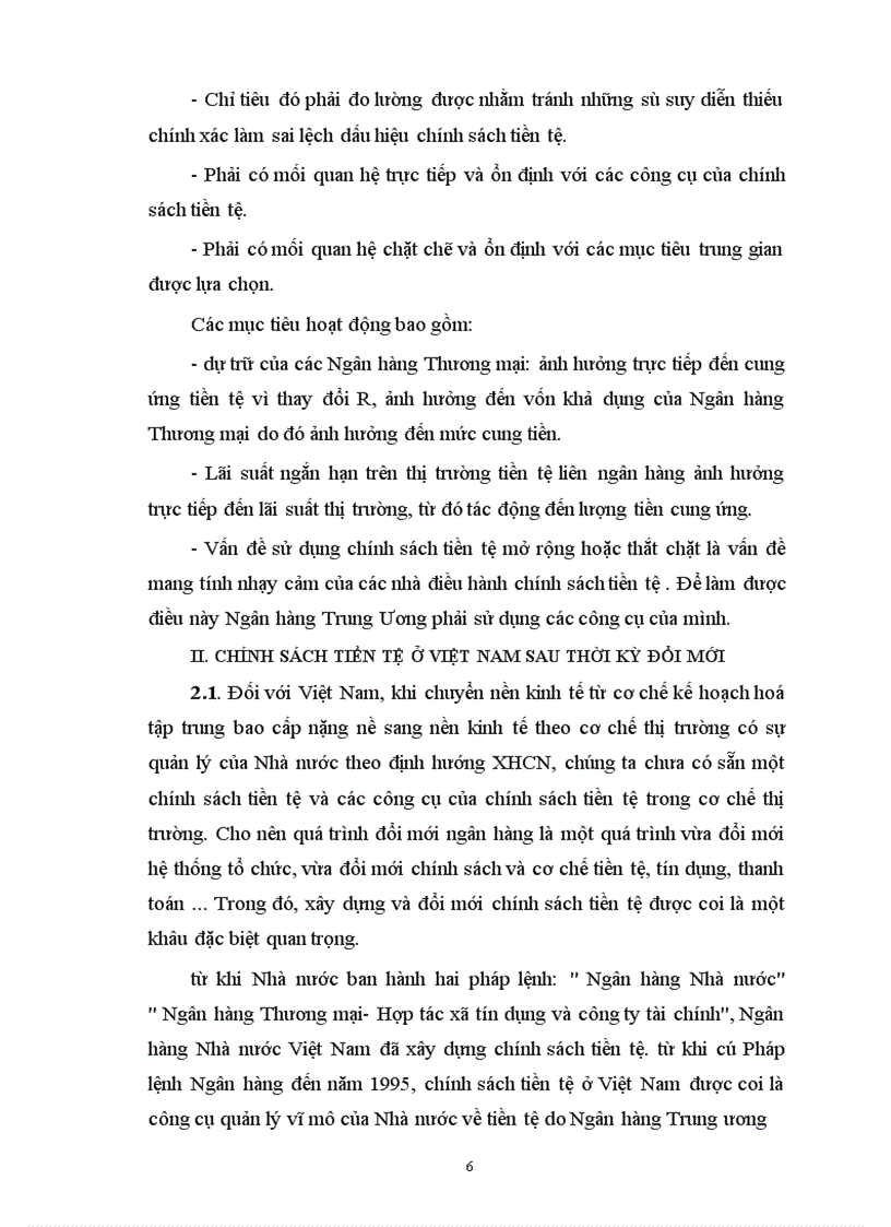 image for page Chính sách tiền tệ ở Việt Nam sau thời kỳ đổi mới