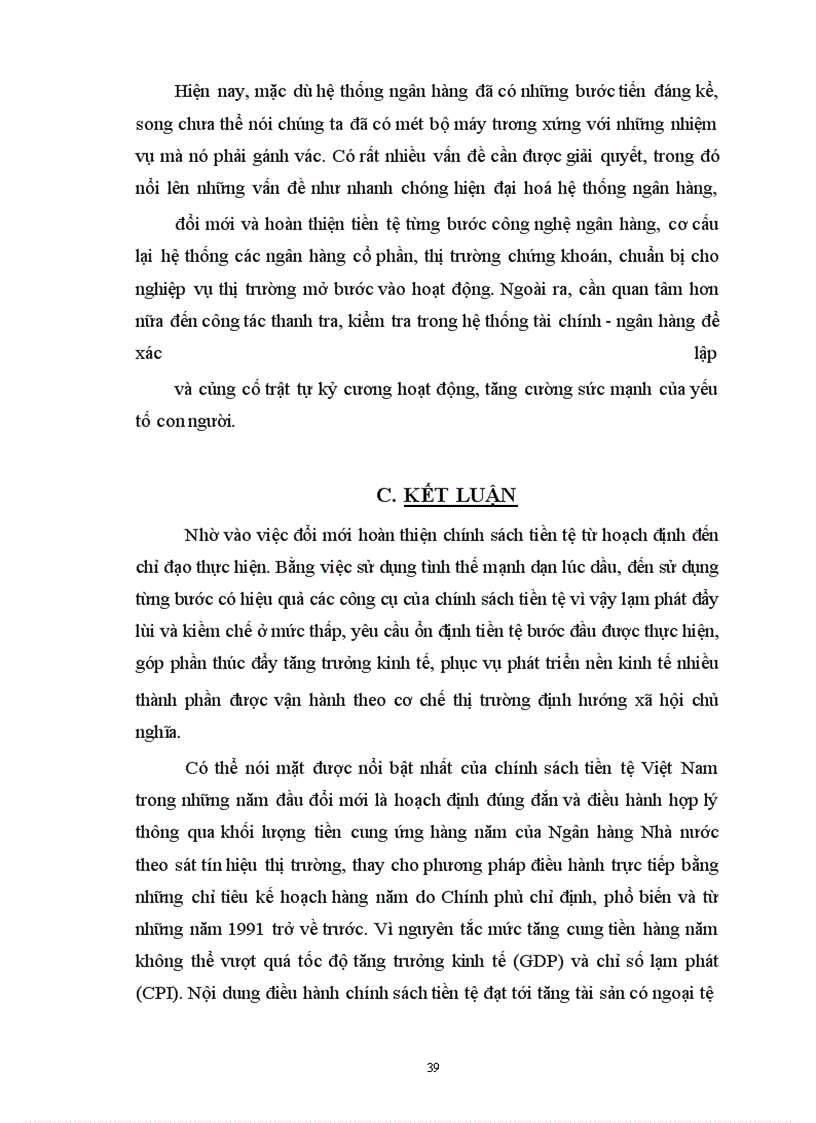 image for page Chính sách tiền tệ ở Việt Nam sau thời kỳ đổi mới