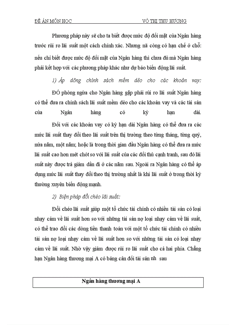 image for page Các biện pháp phòng ngừa rủi ro lãi suất