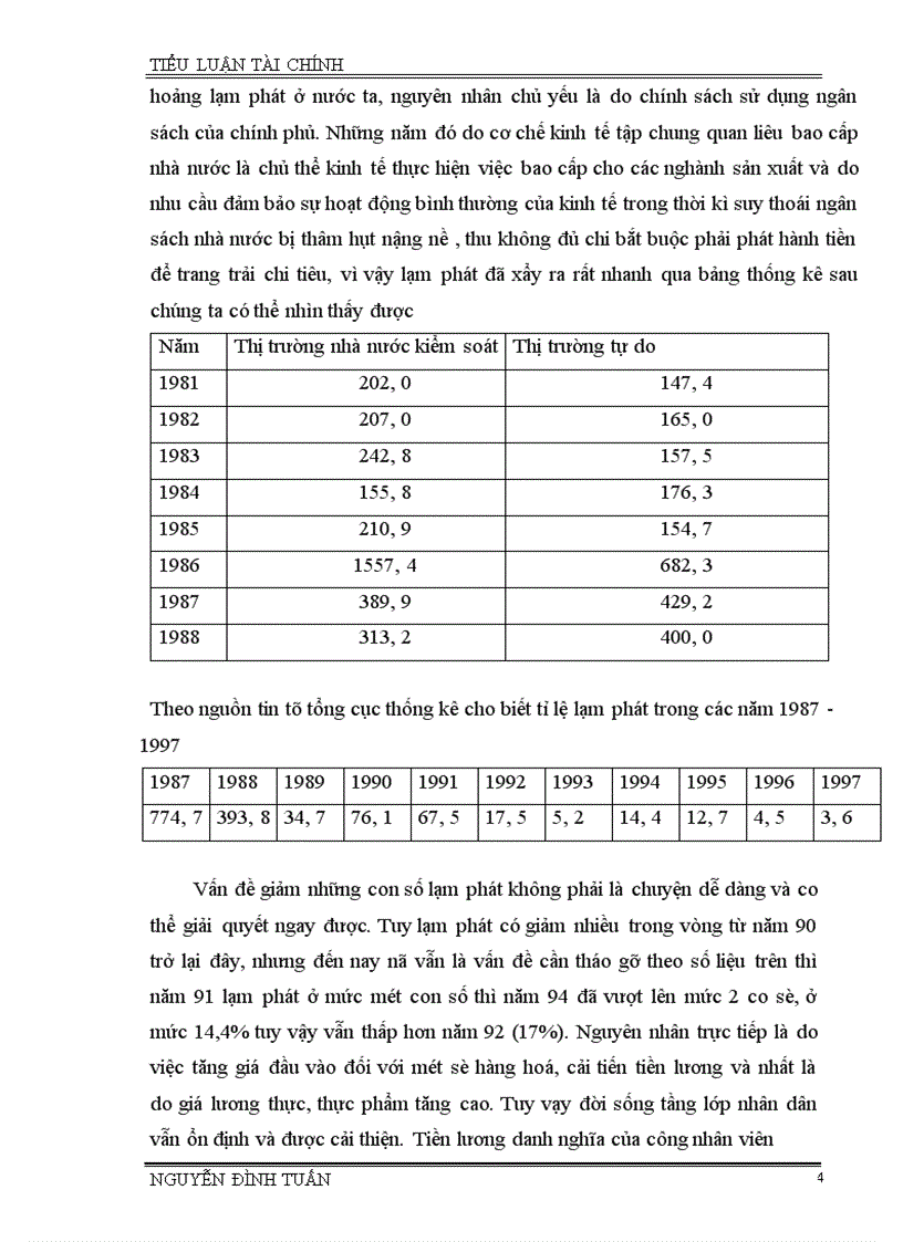 image for page Nghiên cứu lạm phát và thiểu phát để tìm ra nguyên nhân va tìm cách khắc phục.