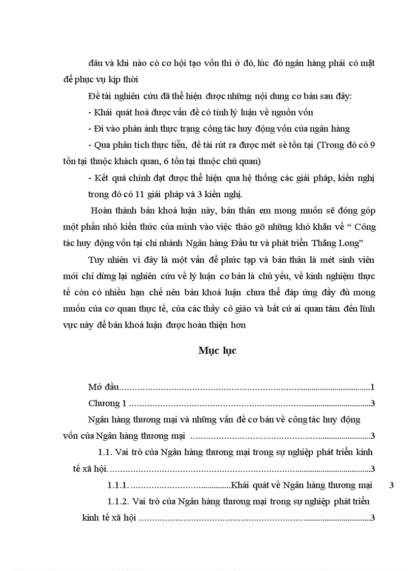 image for page Công tác huy động vốn tại chi nhánh Ngân hàng đầu tư và phát triển Thăng Long. Thực trạng và giải pháp