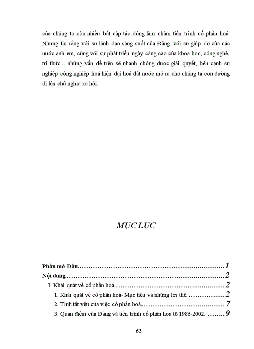 image for page Thực trạng cổ phần hoá các doanh nghiệp nhà nước hiện nay