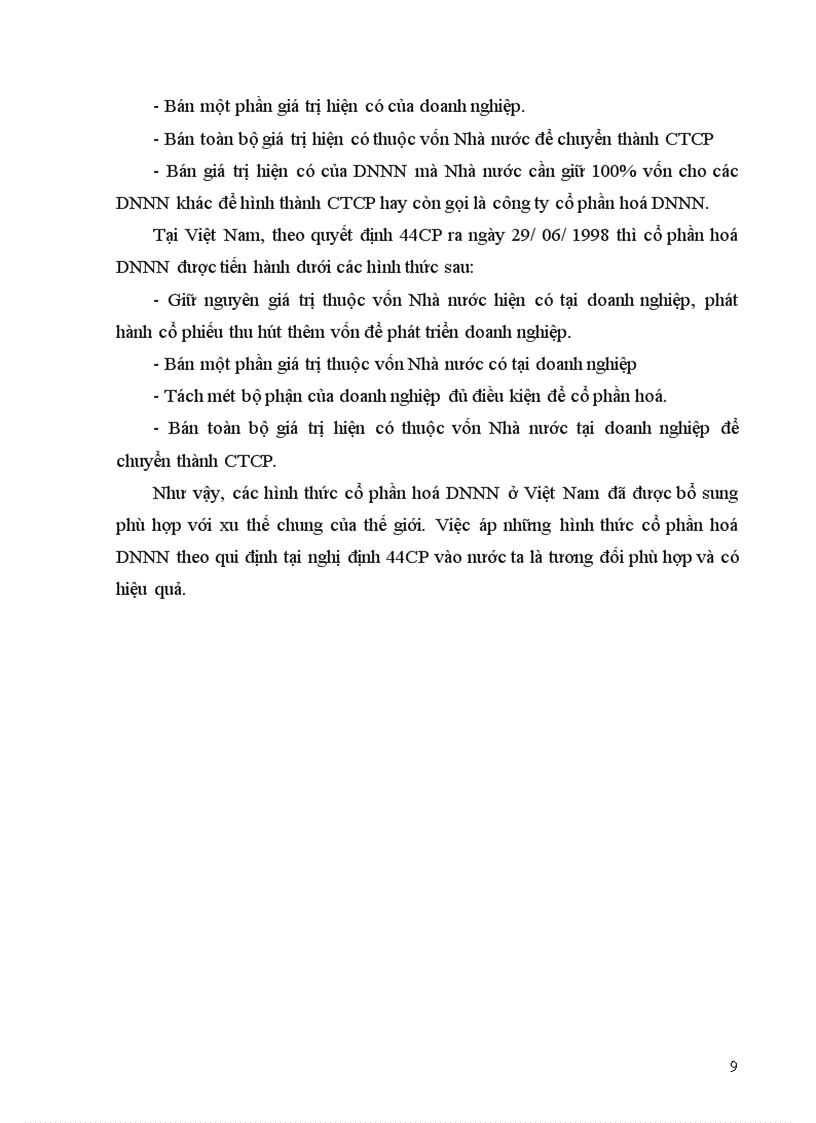 image for page Thực trạng cổ phần hoá doanh nghiệp Nhà nước ở Việt Nam trong thời gian qua