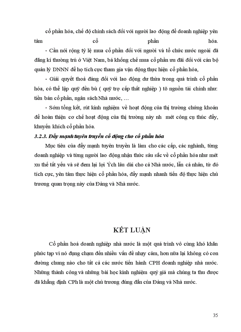 image for page Thực trạng cổ phần hoá doanh nghiệp Nhà nước ở Việt Nam trong thời gian qua