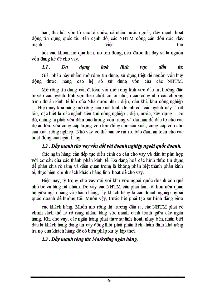 image for page Giải pháp mở rộng và nâng cao hiệu quả hoạt động tín dụng của NHTM ở Việt Nam hiện nay