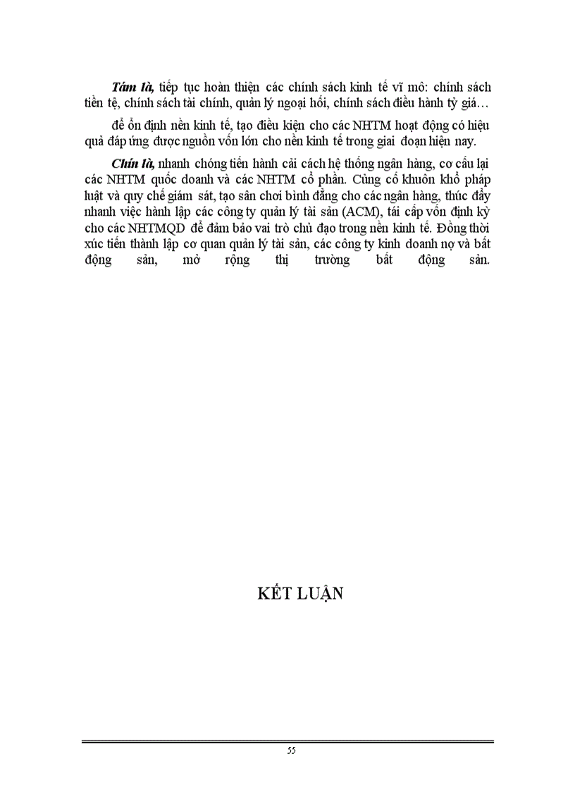 image for page Giải pháp mở rộng và nâng cao hiệu quả hoạt động tín dụng của NHTM ở Việt Nam hiện nay