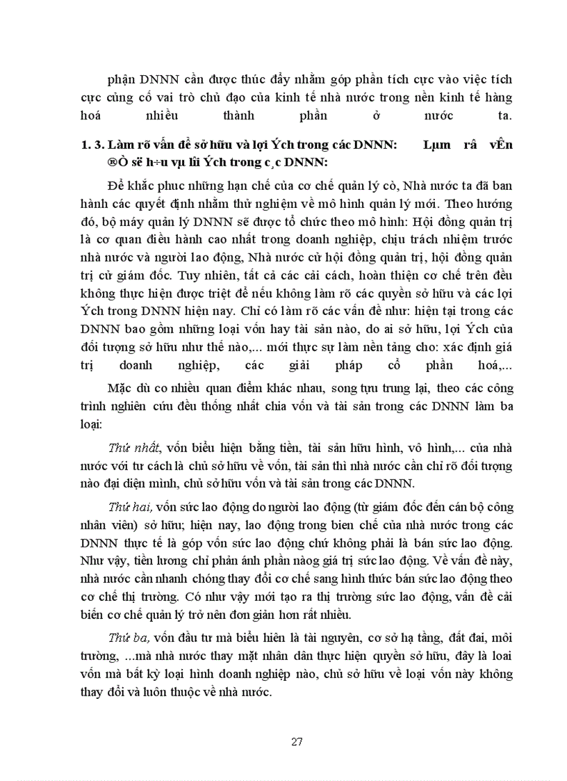 image for page Nghiên cứu cổ phần hoá một bộ phận doanh nghiệp Nhà nước