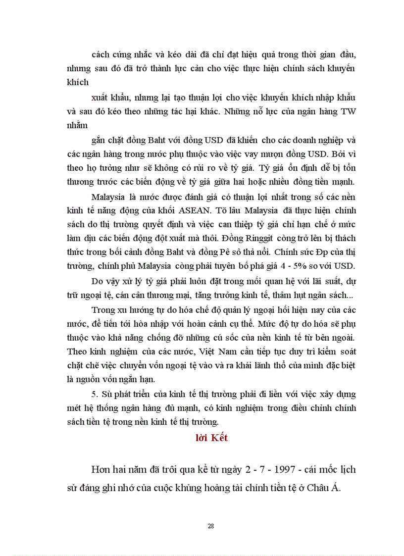 image for page Cuộc khủng hoảng tài chính kinh tế khu vực Châu á