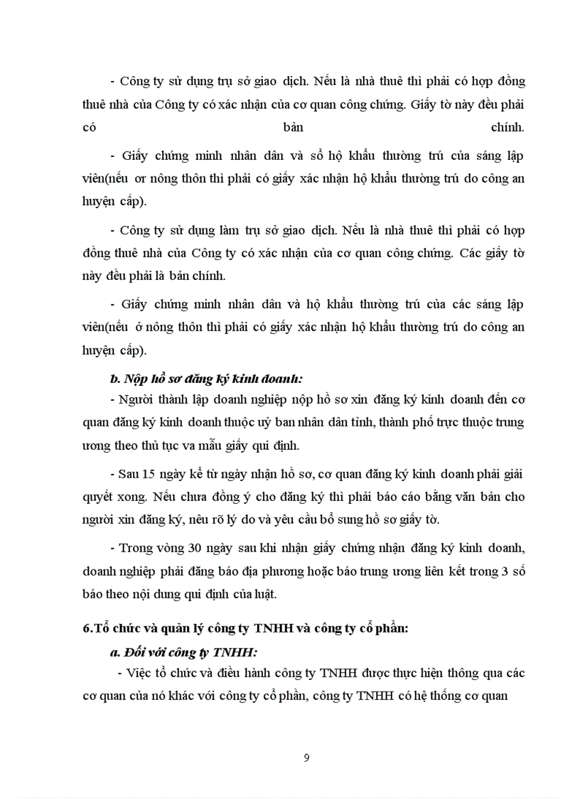 image for page Mô hình công ty TNHH & Công ty cổ phần đối với nền kinh tế nước ta