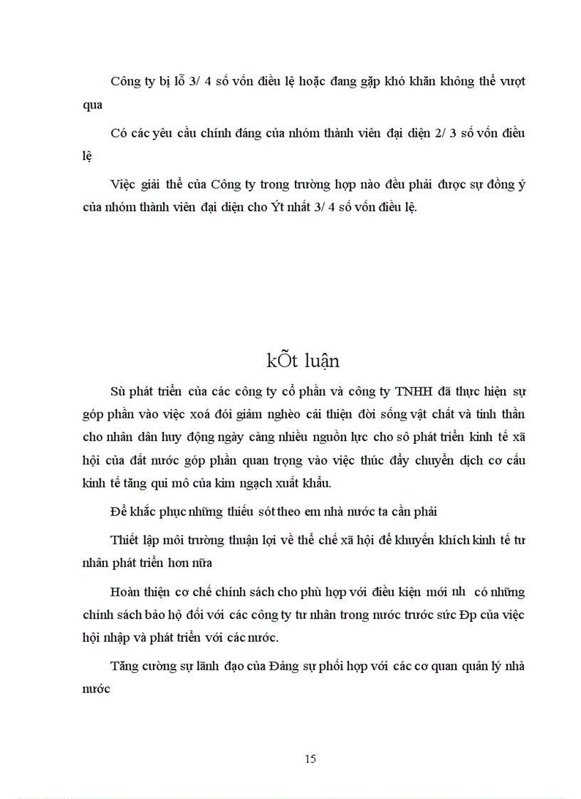 image for page Mô hình công ty TNHH & Công ty cổ phần đối với nền kinh tế nước ta