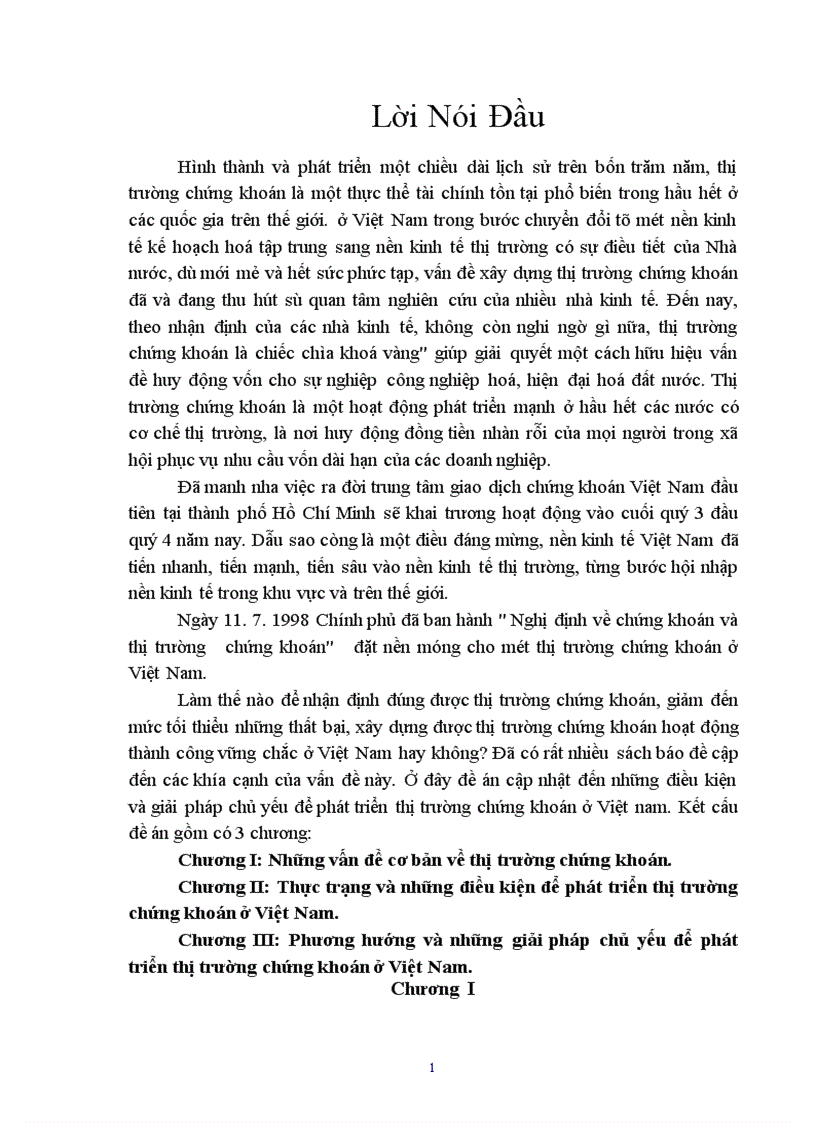 image for page Thực trạng và những điều kiện để phát triển thị trường chứng khoán ở Việt Nam.