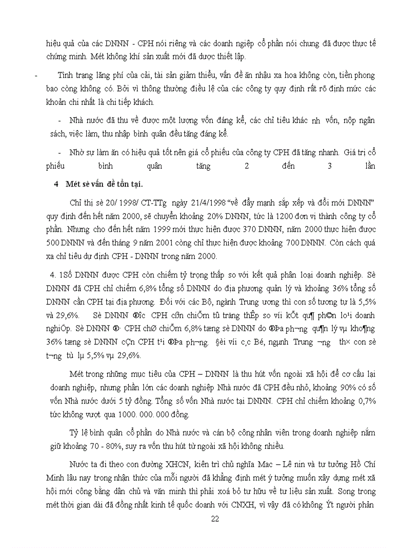 image for page Cổ phần hoá các doanh nghiệp Nhà nước ở Việt Nam hiện nay - thực trạng và giải pháp
