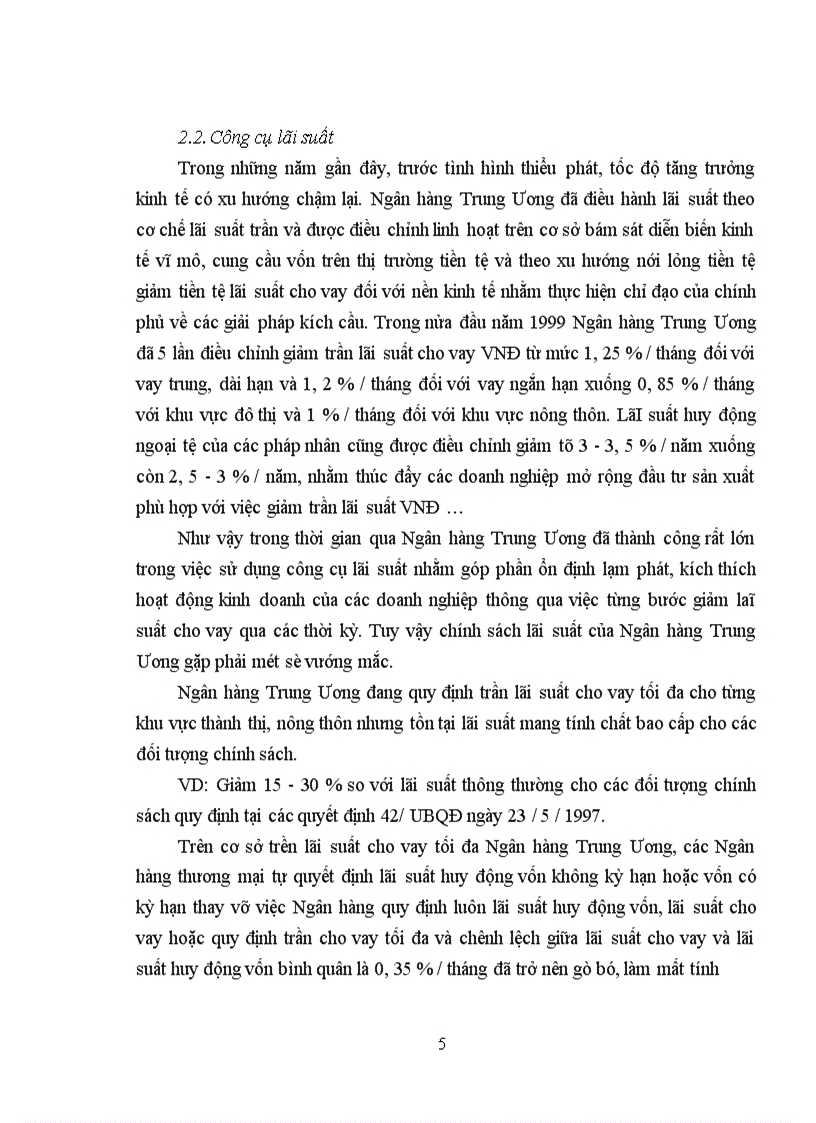 image for page Ngân hàng Trung Ương - Thực trạng và giải pháp