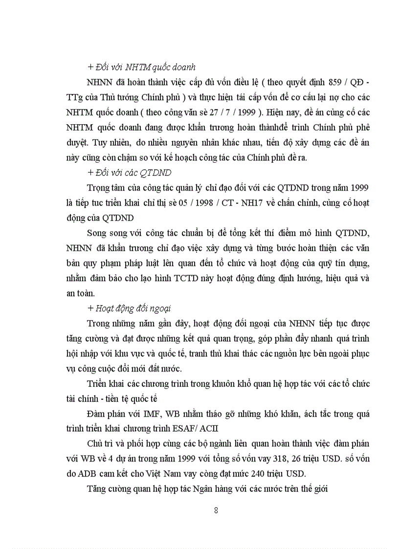 image for page Ngân hàng Trung Ương - Thực trạng và giải pháp