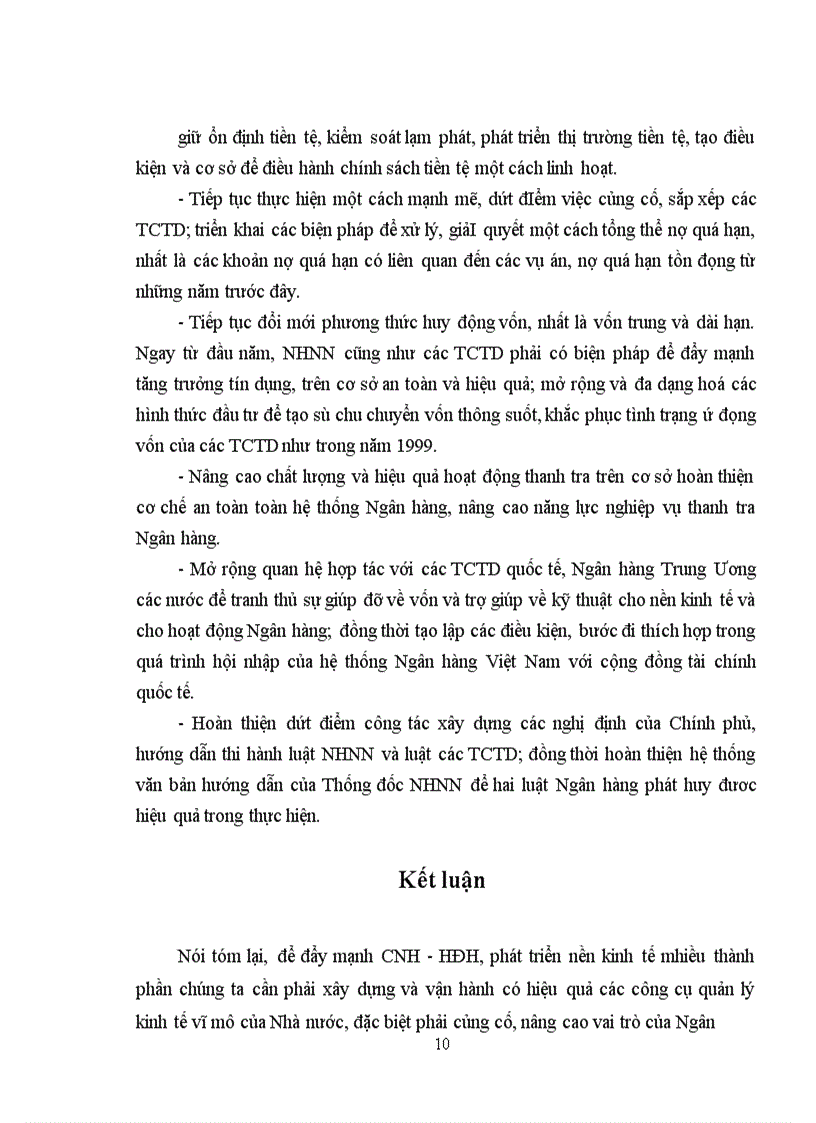 image for page Ngân hàng Trung Ương - Thực trạng và giải pháp