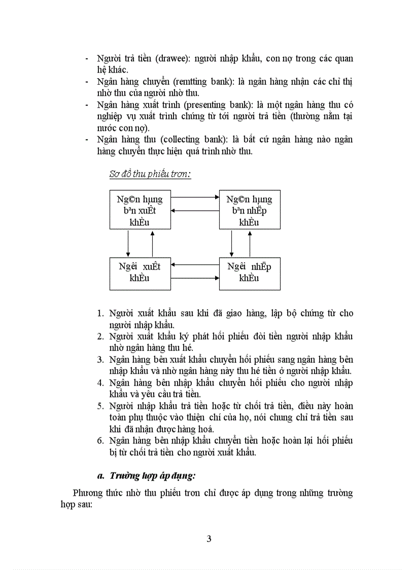 image for page Đặc điểm, nội dung và trường hợp áp dụng của hai phương thức thanh toán nhờ thu và tín dụng chứng từ trong thanh toán quốc tế