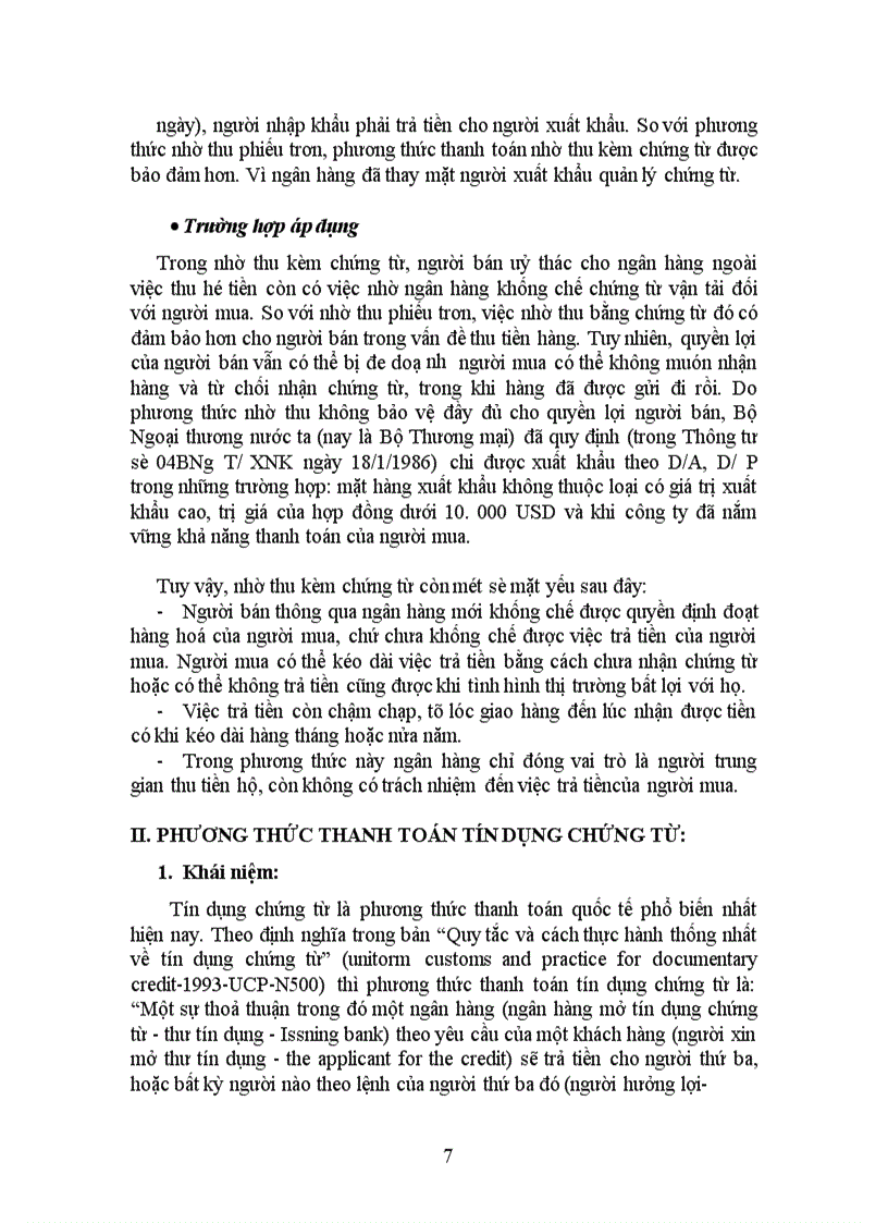 image for page Đặc điểm, nội dung và trường hợp áp dụng của hai phương thức thanh toán nhờ thu và tín dụng chứng từ trong thanh toán quốc tế