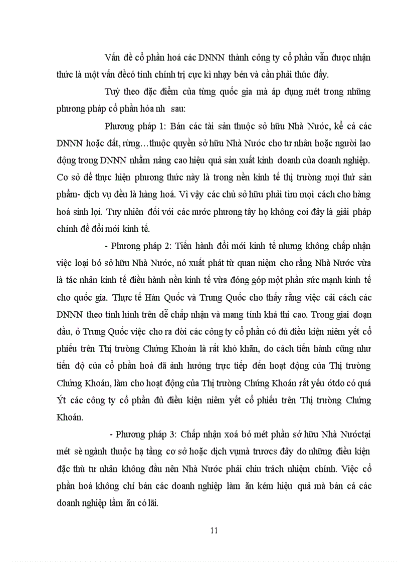 image for page Cổ phần hoá các doanh nghiệp nhà nước