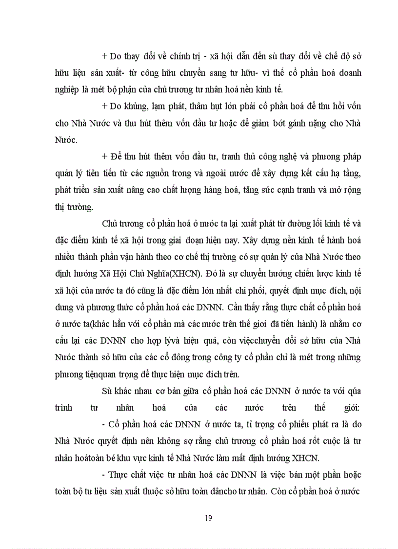 image for page Cổ phần hoá các doanh nghiệp nhà nước