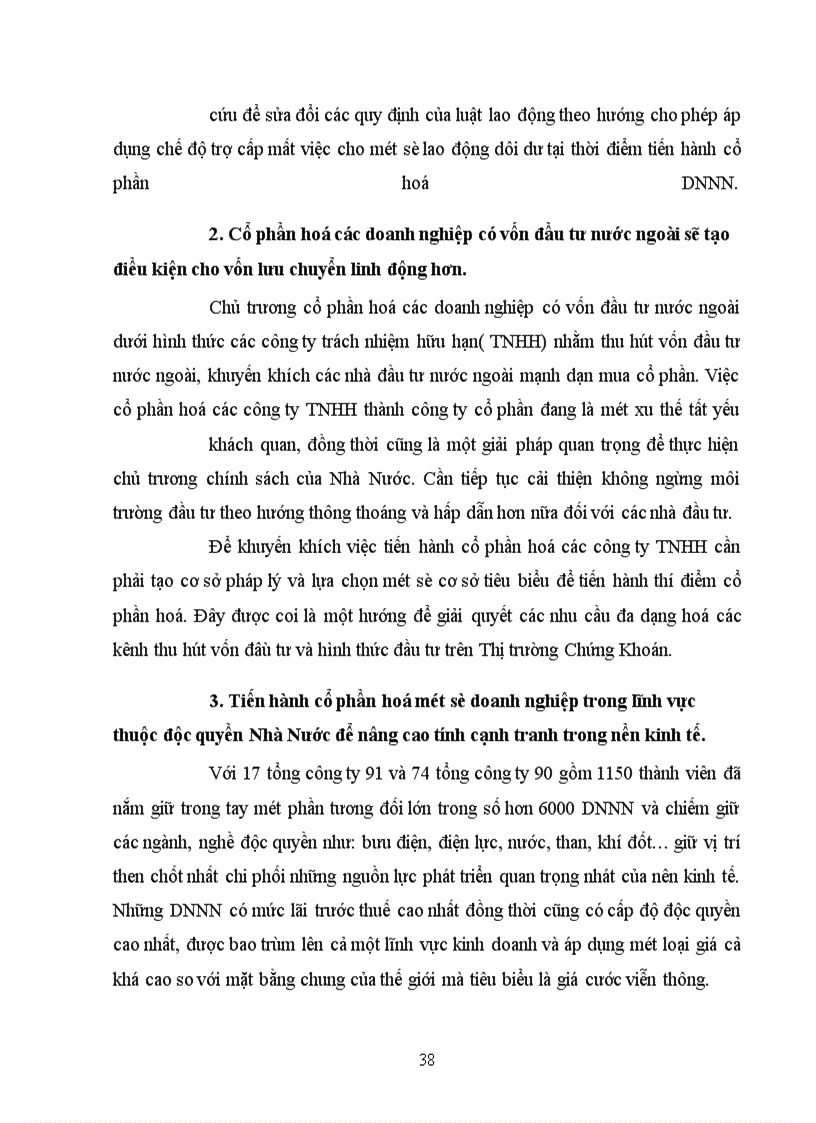 image for page Cổ phần hoá các doanh nghiệp nhà nước