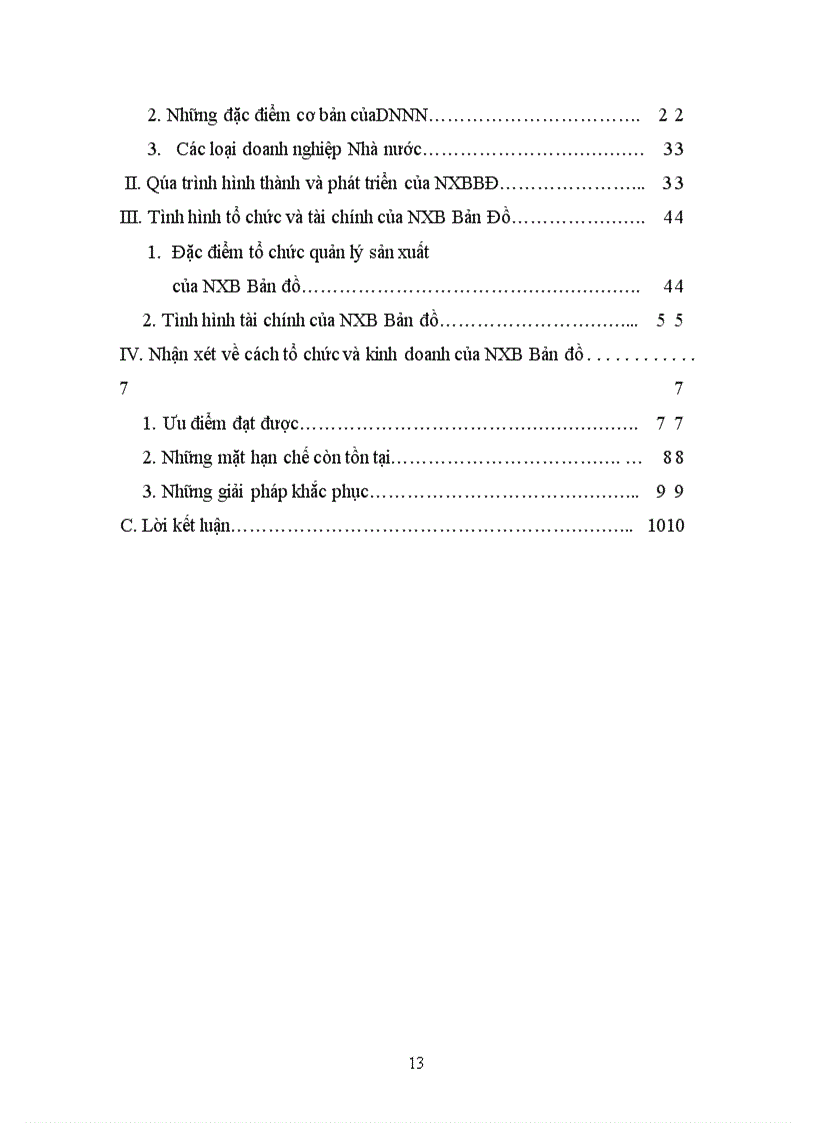 image for page Phân tích tình hình tổ chức và tài chính của Nhà xuất bản Bản Đồ.
