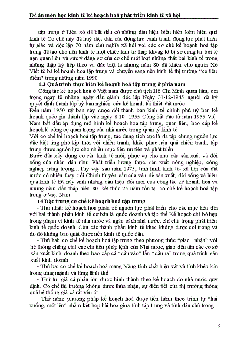 image for page Vai trò của kế hoạch hoá phát triển trong nền kinh tế thị trường và những vấn đề đổi mới, trong công tác kế hoạch hoá ở Việt Nam hiện nay