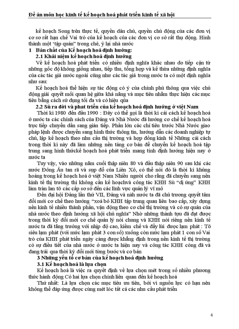 image for page Vai trò của kế hoạch hoá phát triển trong nền kinh tế thị trường và những vấn đề đổi mới, trong công tác kế hoạch hoá ở Việt Nam hiện nay
