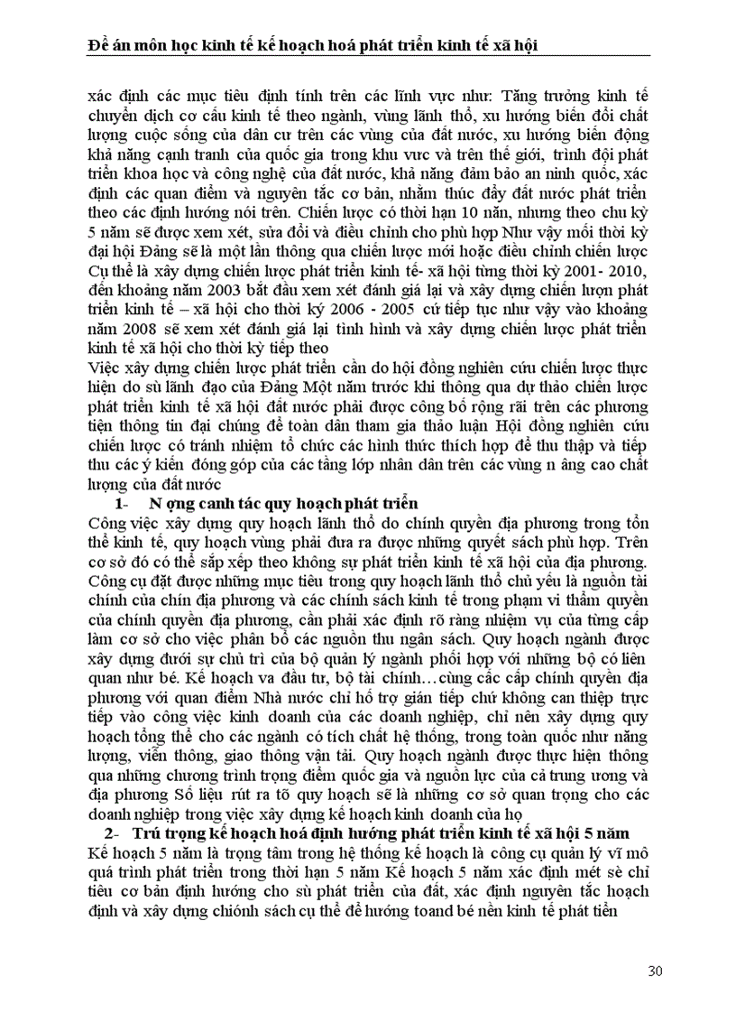 image for page Vai trò của kế hoạch hoá phát triển trong nền kinh tế thị trường và những vấn đề đổi mới, trong công tác kế hoạch hoá ở Việt Nam hiện nay