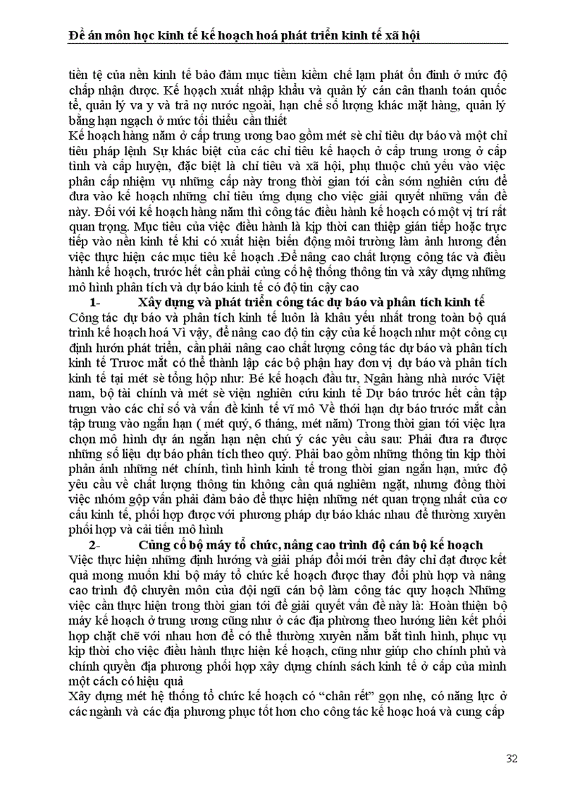 image for page Vai trò của kế hoạch hoá phát triển trong nền kinh tế thị trường và những vấn đề đổi mới, trong công tác kế hoạch hoá ở Việt Nam hiện nay