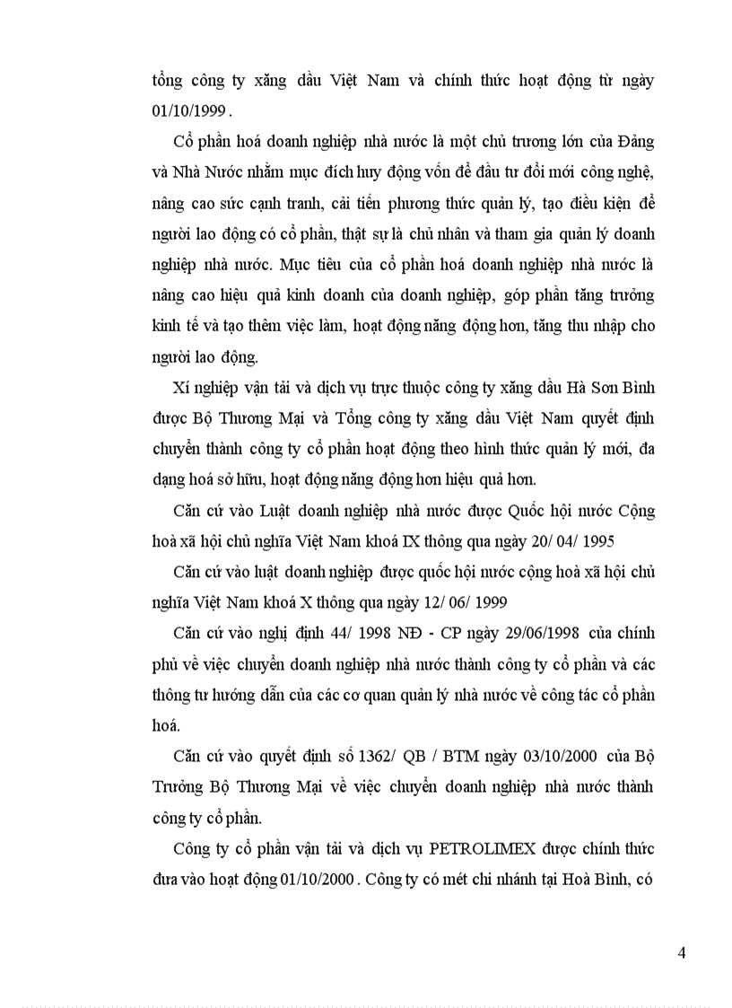 image for page Một số giải pháp nâng cao hiệu quả kinh doanh của công ty cổ phần vận tải và dich vụ petrolimex