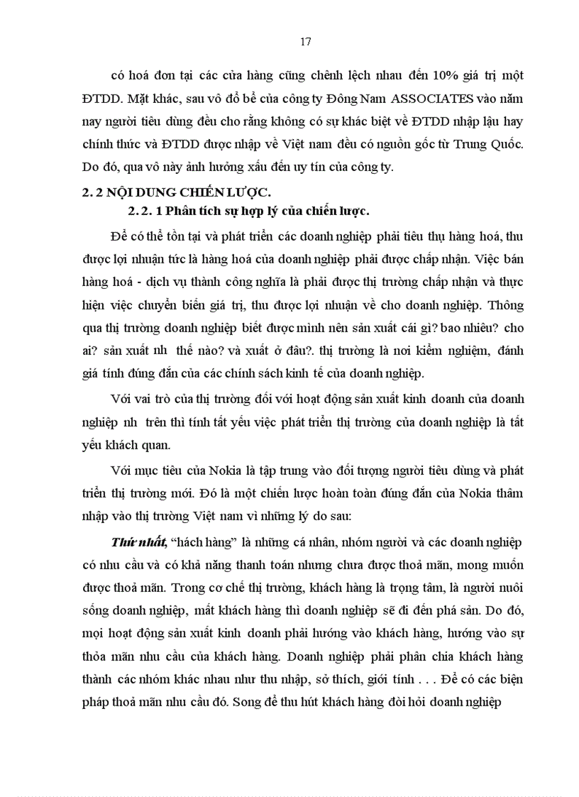 image for page Chiến lược phát triển thị trường giai đoạn 1996-2003 của Nokia tại Việt Nam