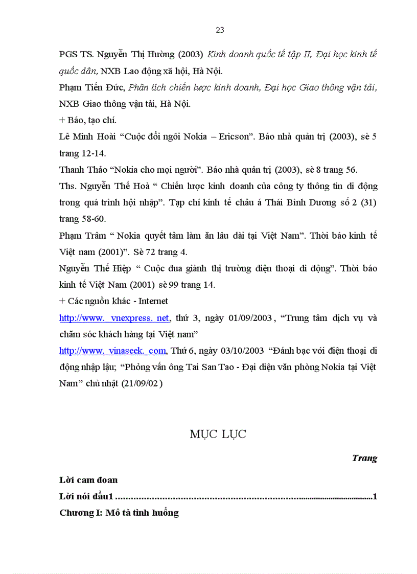 image for page Chiến lược phát triển thị trường giai đoạn 1996-2003 của Nokia tại Việt Nam