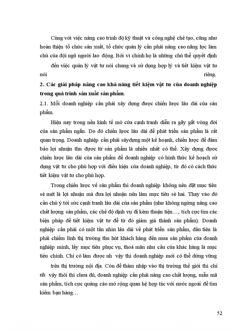 image for page Thực trạng tiết kiệm vật tư trong hoạt động sản xuất kinh doanh của các doanh nghiệp