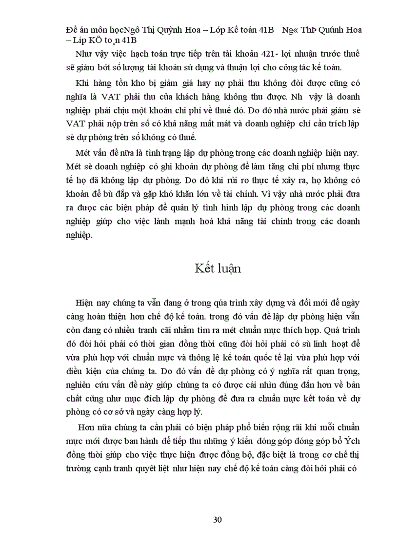 image for page Một số kiến nghị nhằm hoàn thiện chế độ tài chính và kế toán trích lập dự phòng trong các doanh nghiệp Việt Nam.