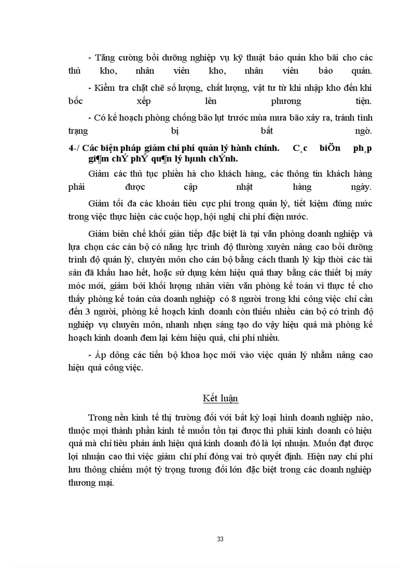 image for page Chi phí lưu thông và những biện pháp giảm chi phí lưu thông trong hoạt động kinh doanh của các doanh nghiệp