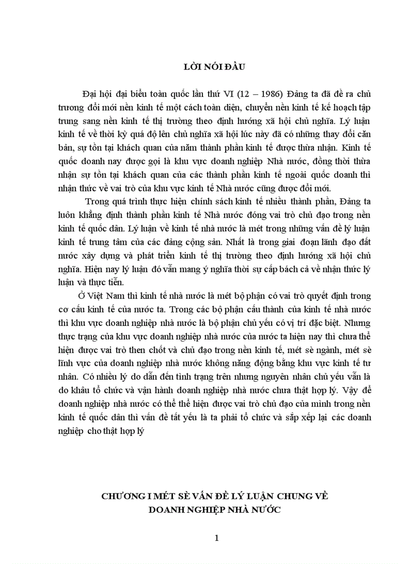 image for page Thực trạng doanh nghiệp nhà nước ở nước ta hiện nay