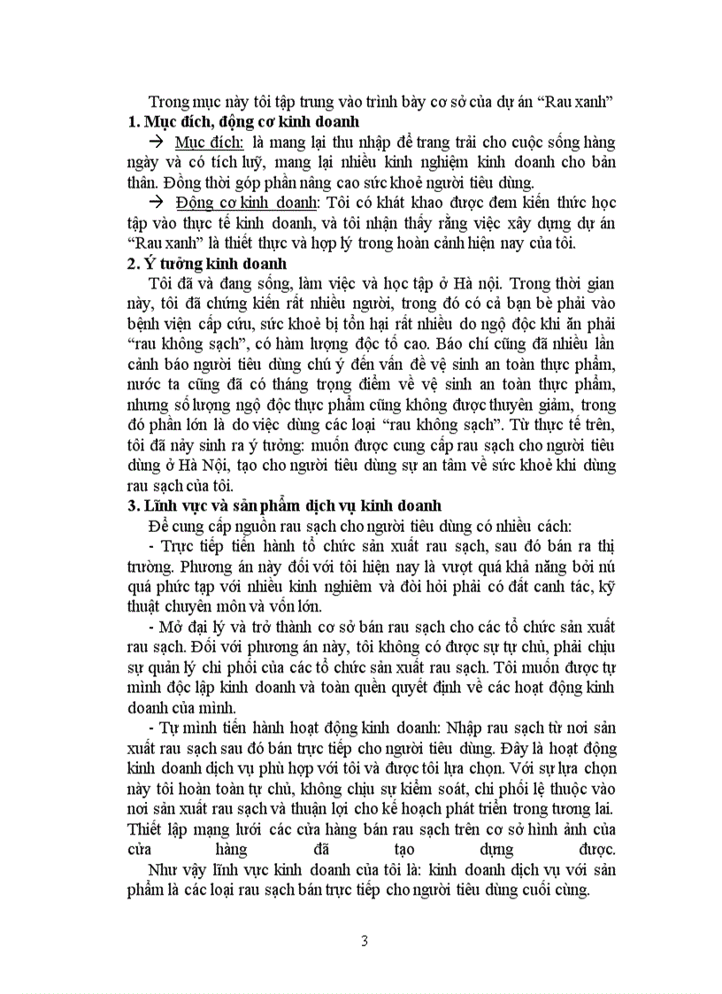 image for page Phương án kinh doanh trong tương lai