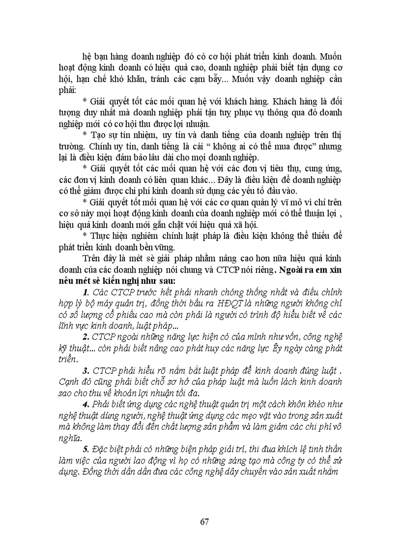 image for page Đánh giá hiệu quả kinh doanh ở các doanh nghiệp nhà nước sau khi chuyển thành các Công ty Cổ phần