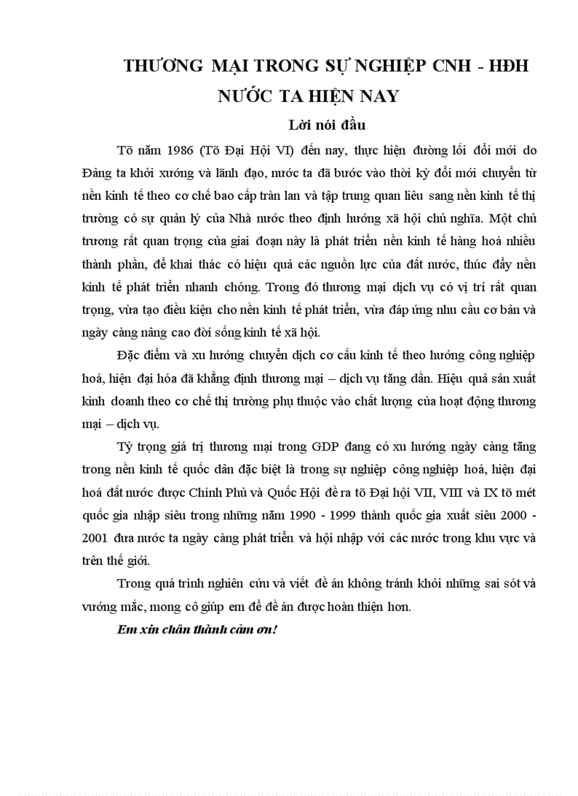 image for page Một số giải pháp chủ yếu phát triển thương mại trong sự nghiệp công nghiệp hoá -hiện đại hoá đất nước