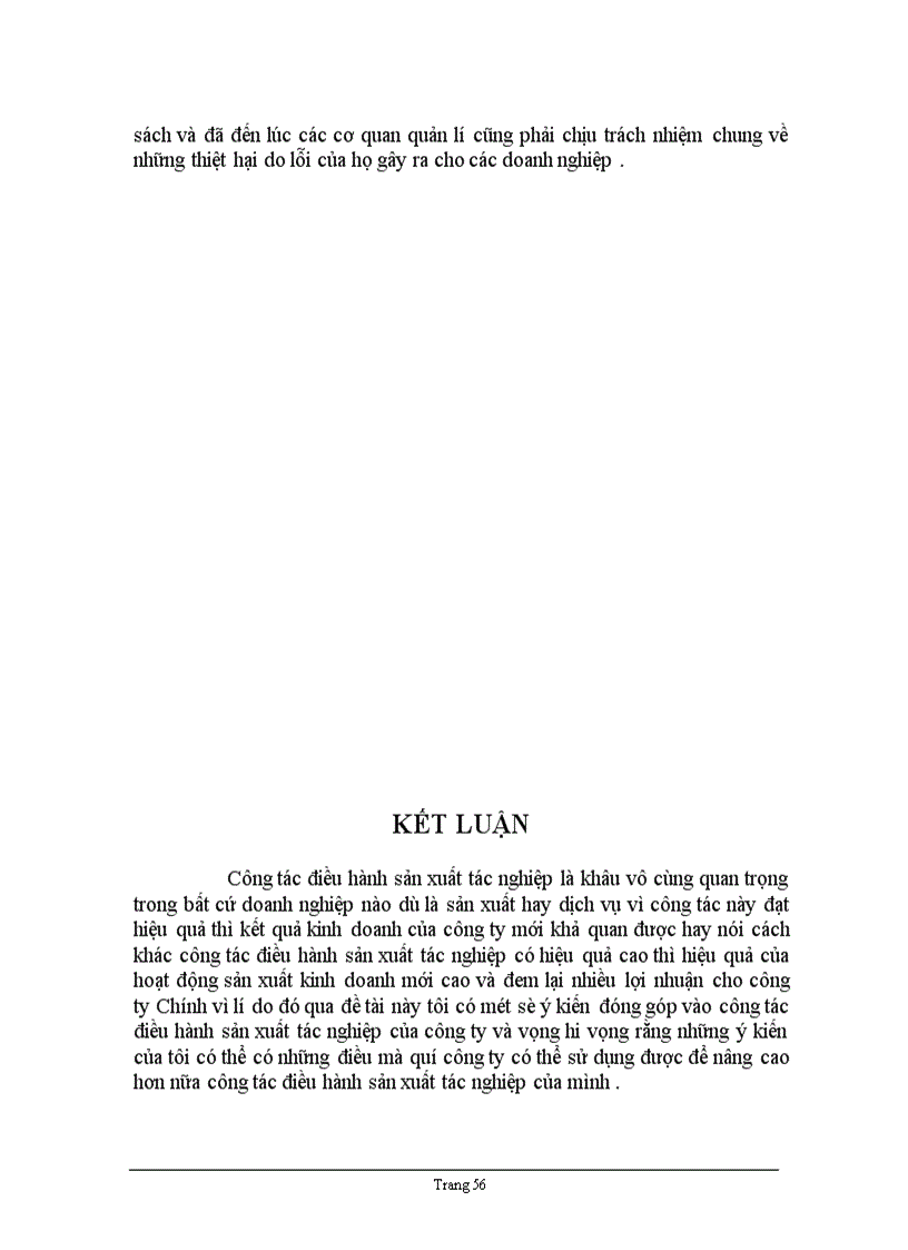 image for page Thực trạng về công tác điều hành sản xuất tác nghịêp tại công ty cổ phần An Phú .