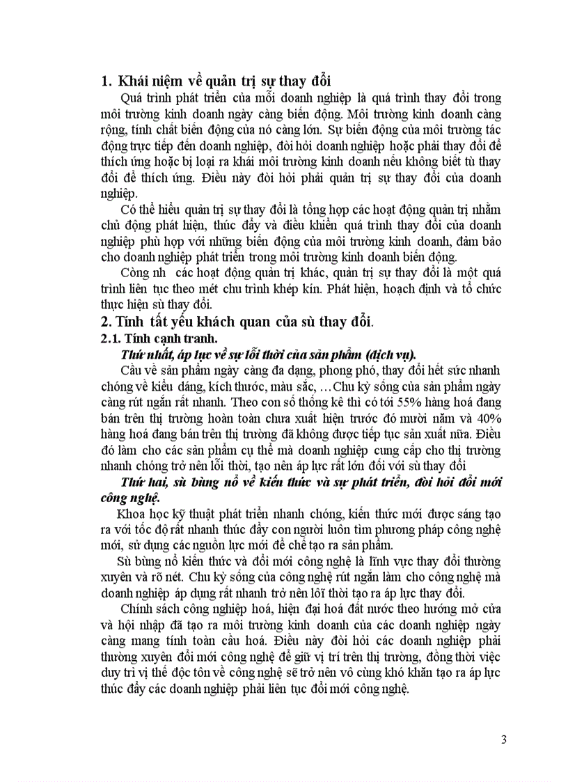 image for page Nguyên nhân của sự ngần ngại thay đổi và phương pháp tác động của các nhà quản lý.