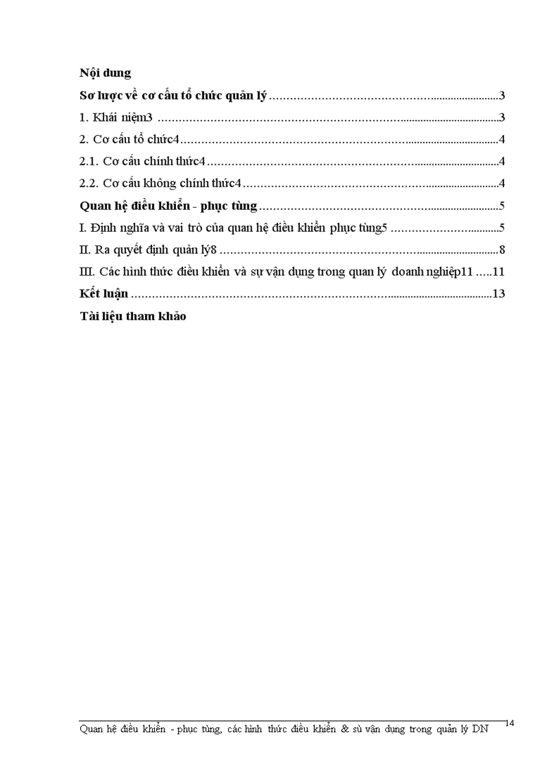 image for page Quan hệ điều khiển – phục tùng ,các hình thức điều khiển & sự vận dụng trong quản lý DN