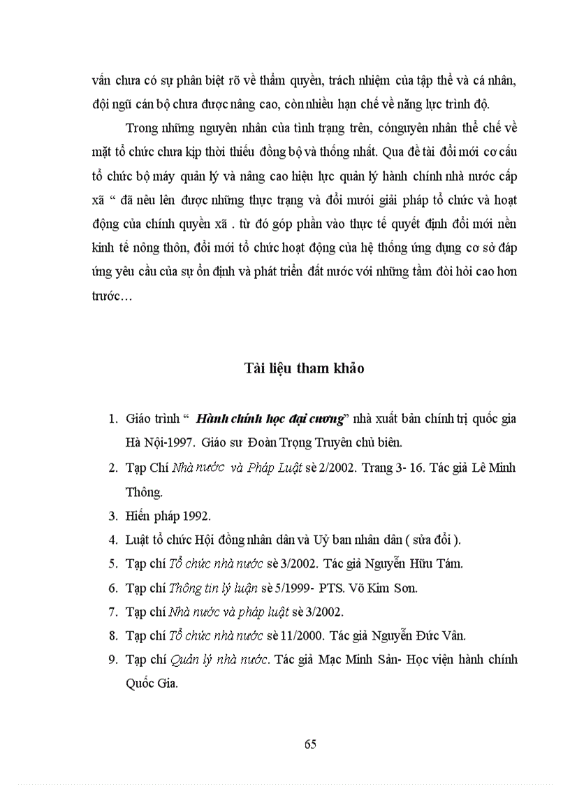 image for page Đổi mới cơ cấu tổ chức bộ máy quản lý, nâng cao hiệu lực hành chính nhà nước cấp xã