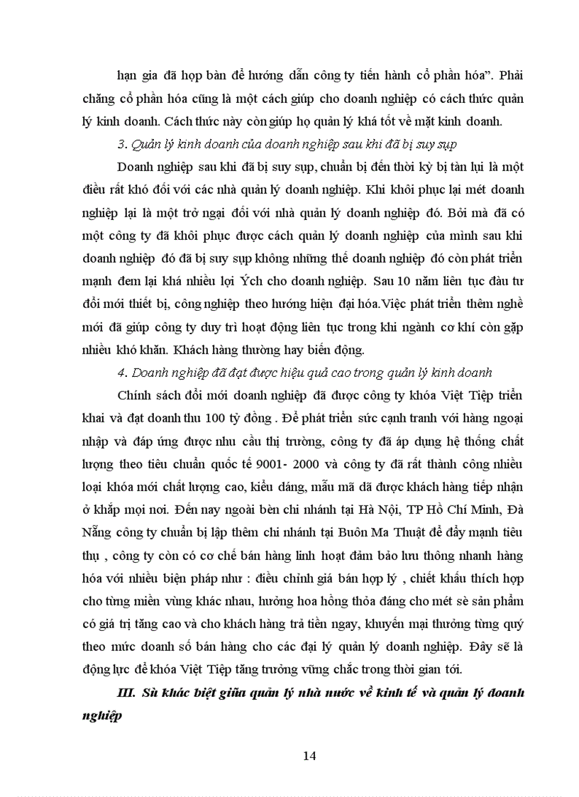 image for page Phân biệt những đặc điểm chủ yếu của quản lý nhà nước về kinh tế và quản lý kinh doanh của doanh nghiệp