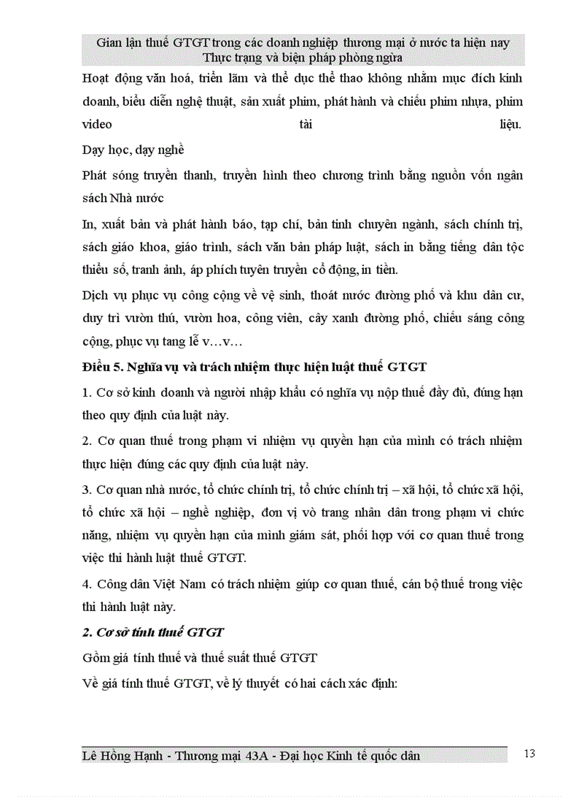 image for page Gian lận thuế giá trị gia tăng trong các doanh nghiệp thương mại ở Việt Nam hiện nay và biện pháp phòng ngừa