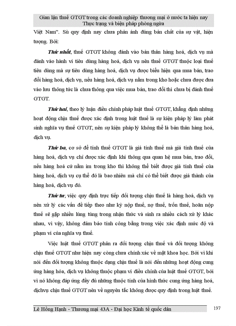 image for page Gian lận thuế giá trị gia tăng trong các doanh nghiệp thương mại ở Việt Nam hiện nay và biện pháp phòng ngừa