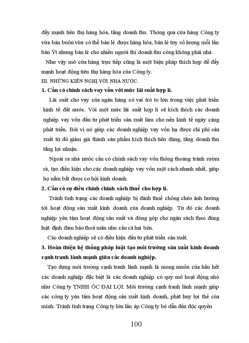 image for page Các biện pháp đẩy mạnh tiêu thụ hàng hoá tại công ty trách nhiệm hữu hạn Úc Đại Lợi